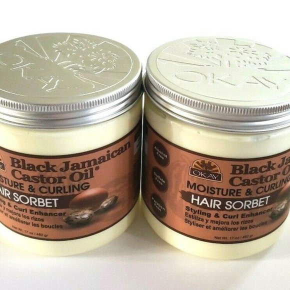 Okay Other - 2 Okay Black Jamaican Castor Oil Moisture Curling